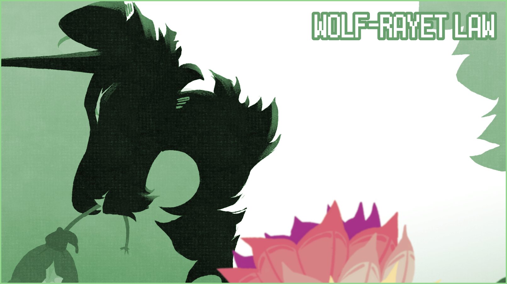 edited crop of wolf from my old 'lotus eater' illustration